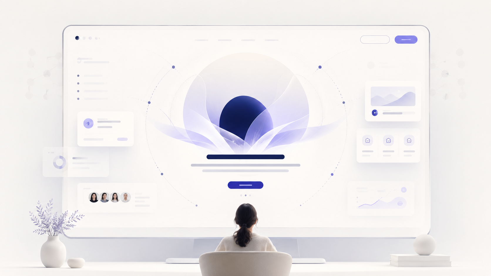 Illustration d’un style UI aligné avec le message de marque et les besoins utilisateur