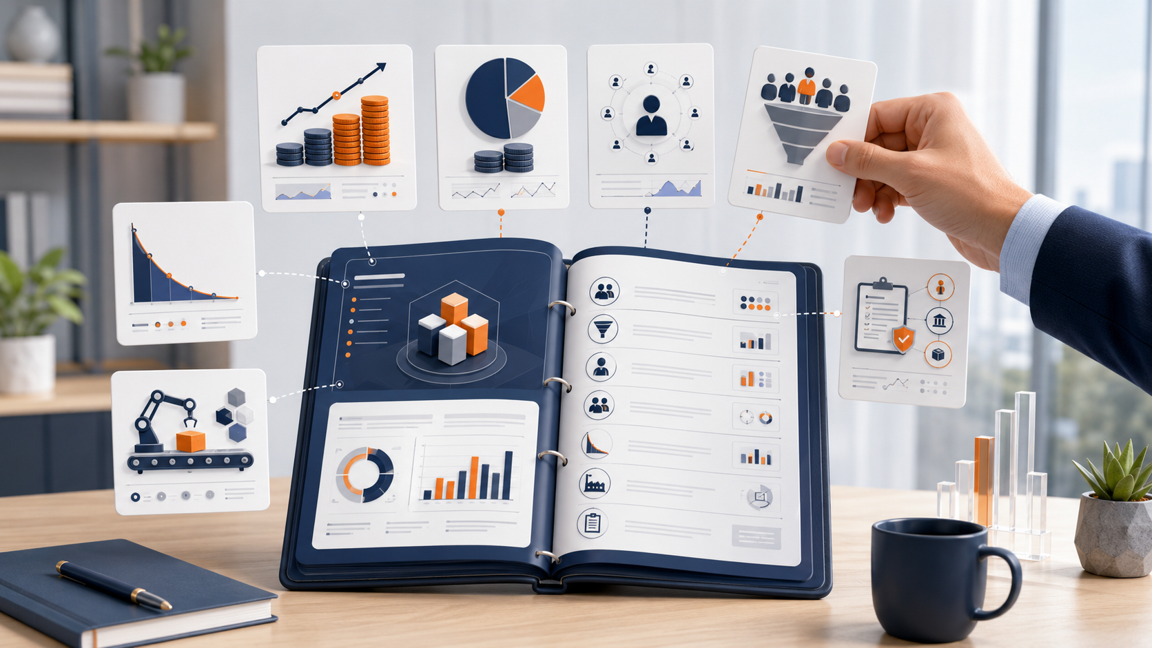 Glossaire visuel des termes marketplace B2B niche comme GMV, take rate, LTV et CAC