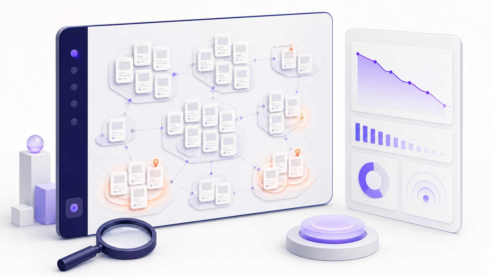 Analyse visuelle d’un site entier touché par un Core Update lié à la qualité éditoriale