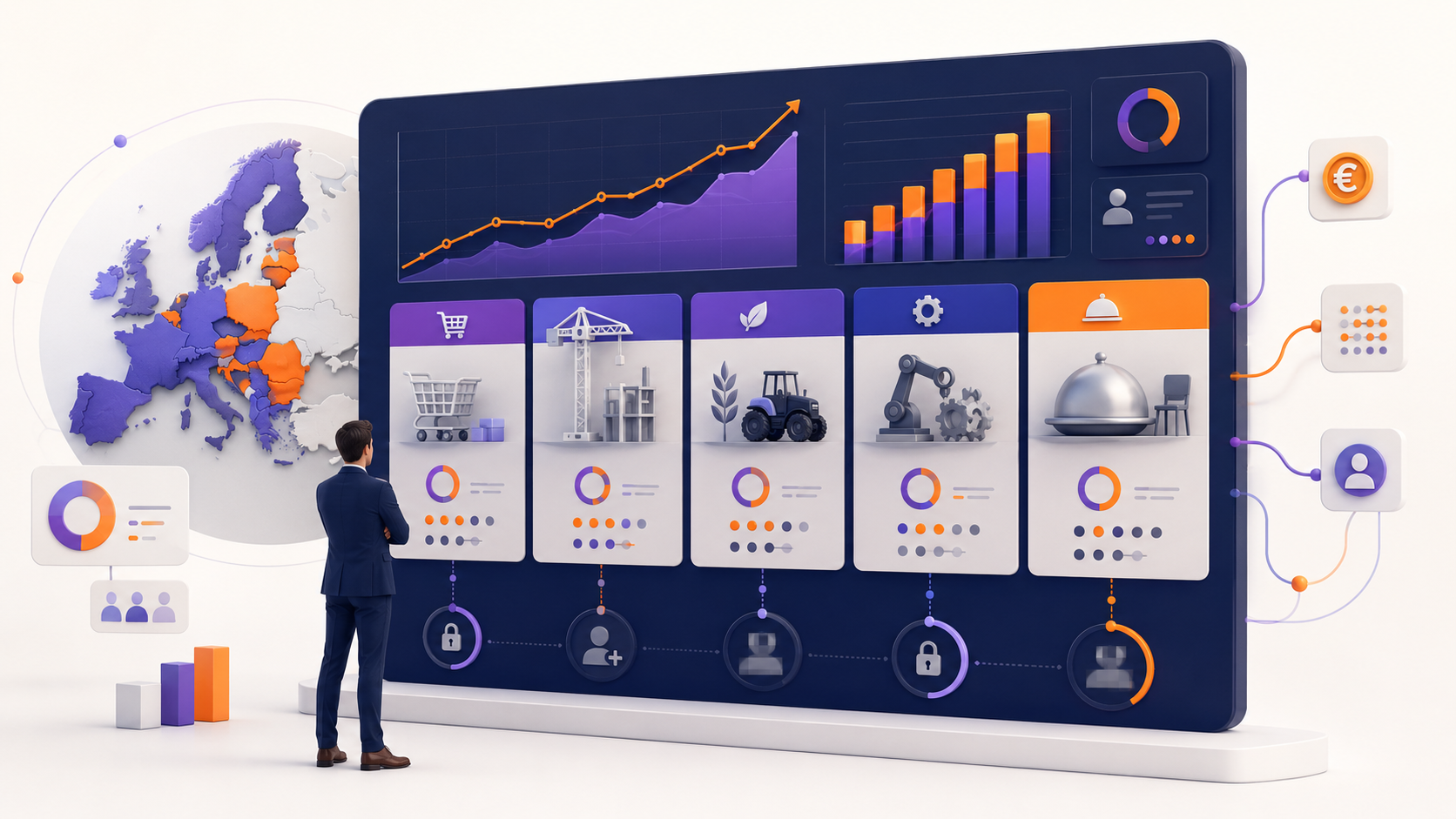 Panorama des marketplaces B2B niche en 2026 avec croissance, secteurs verticaux et données clients limitées